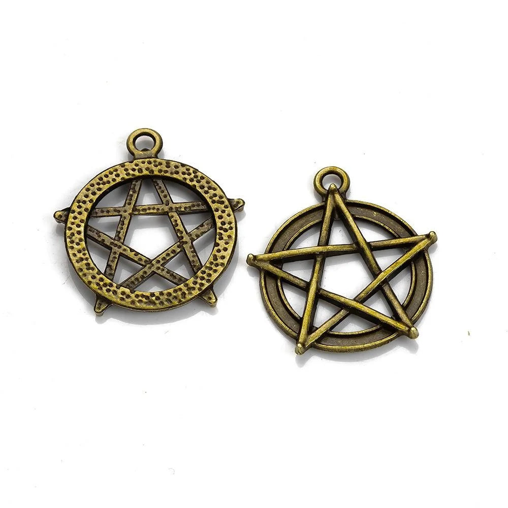 30x28MM Antique Silver Zinc Alloy Charm Pendant for DIY Necklace Bracelet Jewelry Making