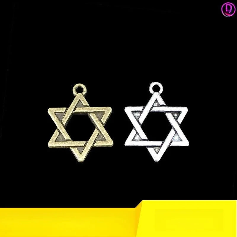 18MM Antique Silver Zinc Alloy Charm Pendant for DIY Necklace Bracelet Jewelry Making