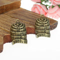 25x16MM Antique Silver Zinc Alloy Tape Measure Charm Pendant for DIY Necklace Bracelet Jewelry Making