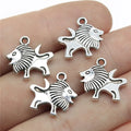 16x15mm 1.4g Multicolor Zinc Alloy Lion Charm Pendant for DIY Necklace Bracelet Jewelry Making