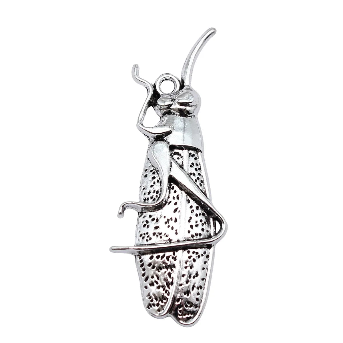 50x19mm 3.1g Antique Silver Zinc Alloy Longhorn Beetle Charm Pendant for DIY Necklace Bracelet Jewelry