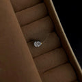 Light Luxury Oval Emerald Green Glass Zircon Micro Pave Copper Stud Earrings With Silver Plated Pins