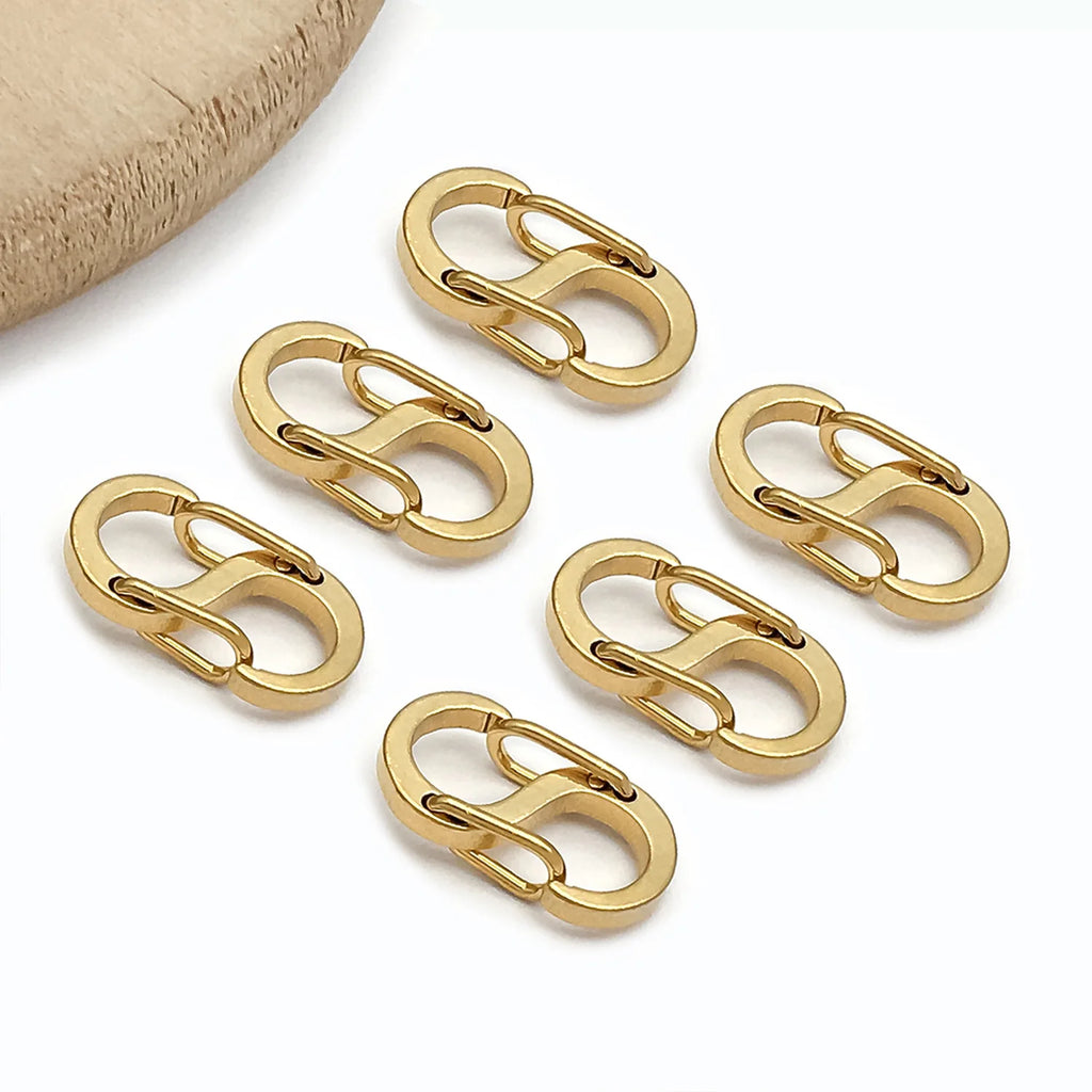 Stainless Steel S Shaped 8 Clasp for Bracelet, Necklace and Bag Hardware