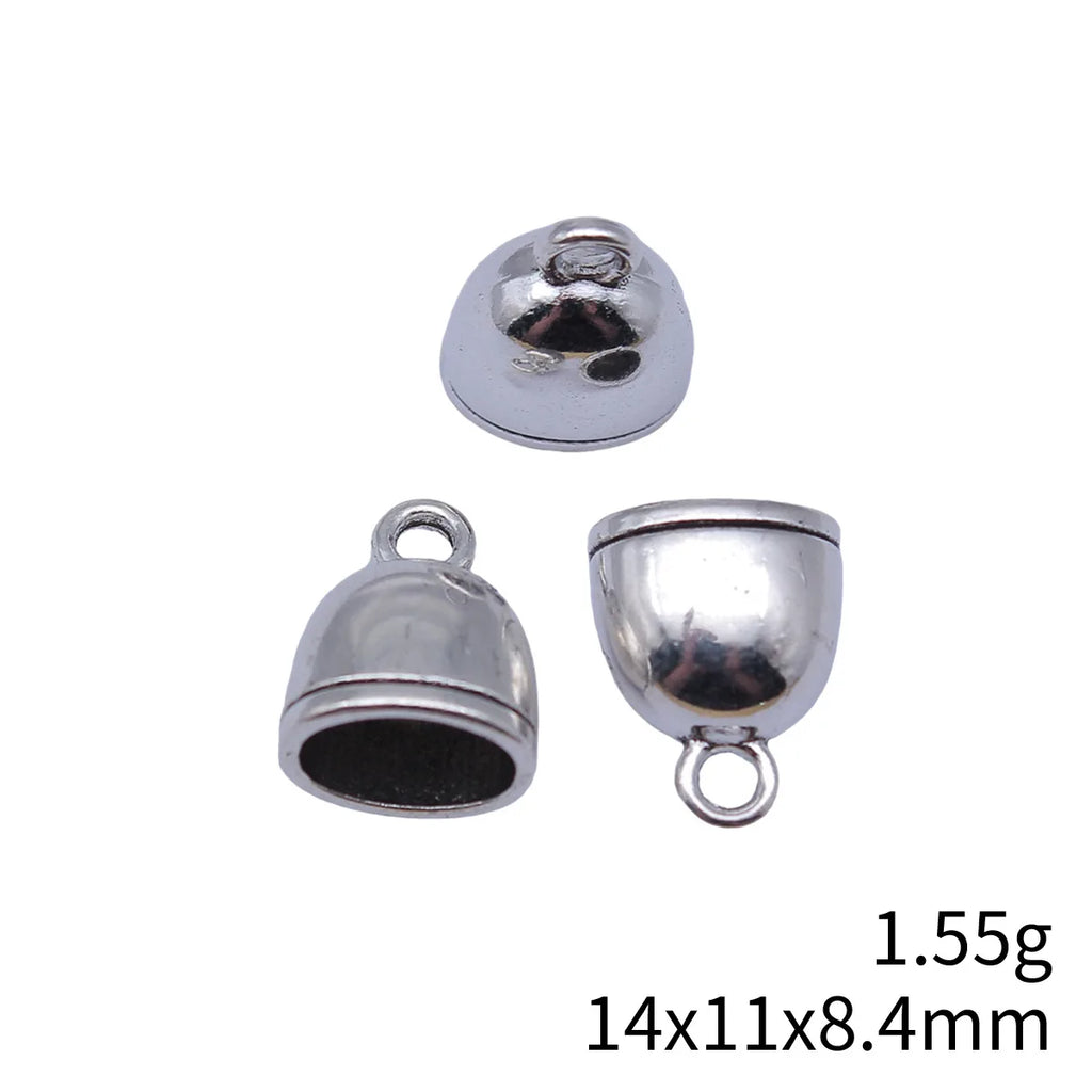 14x11x8.4mm 1.55g Antique Silver Zinc Alloy Tassel Cap Bead Caps for DIY Earrings Necklace Jewelry