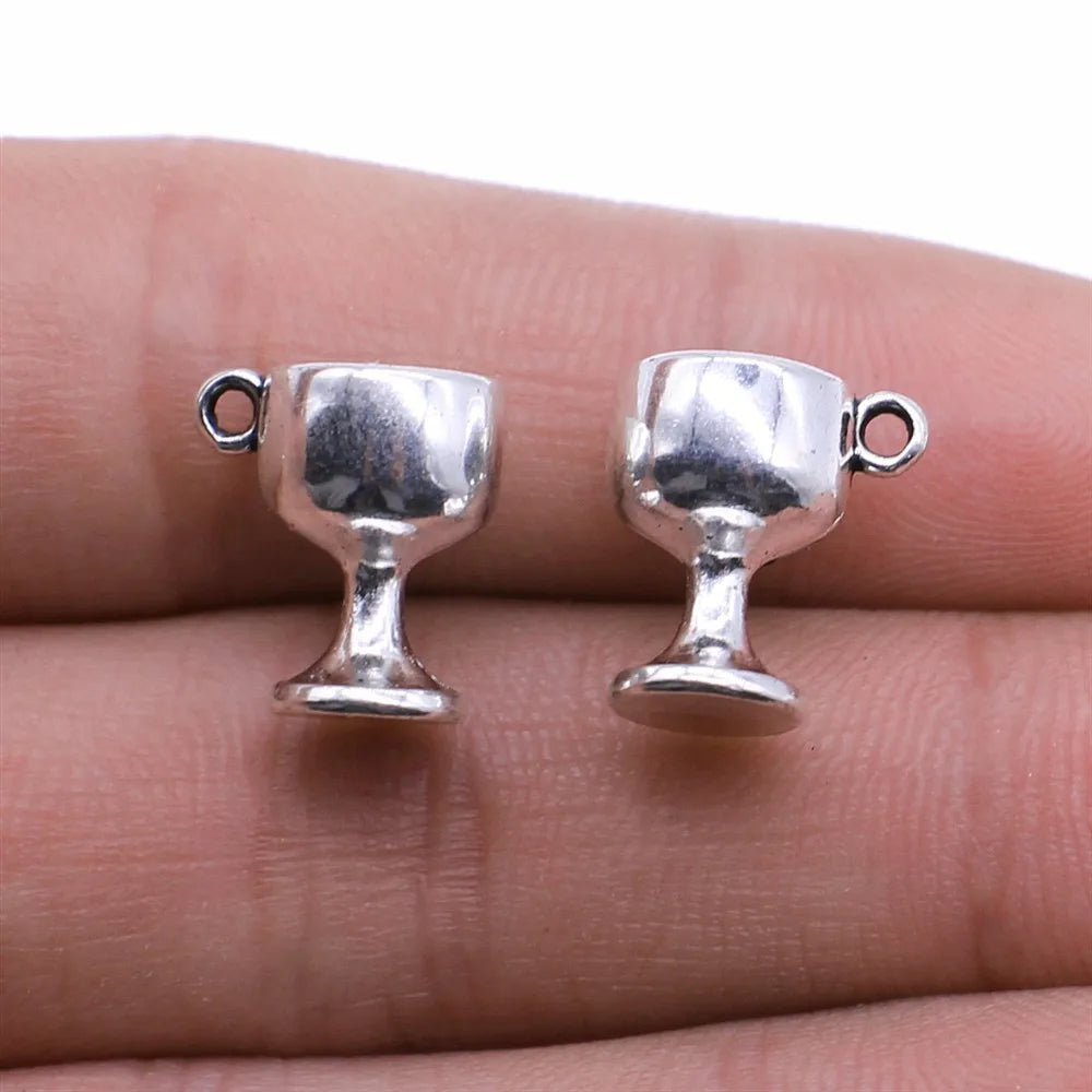 12x13mm 2.3g Zinc Alloy Charm Pendants for DIY Jewelry Accessories