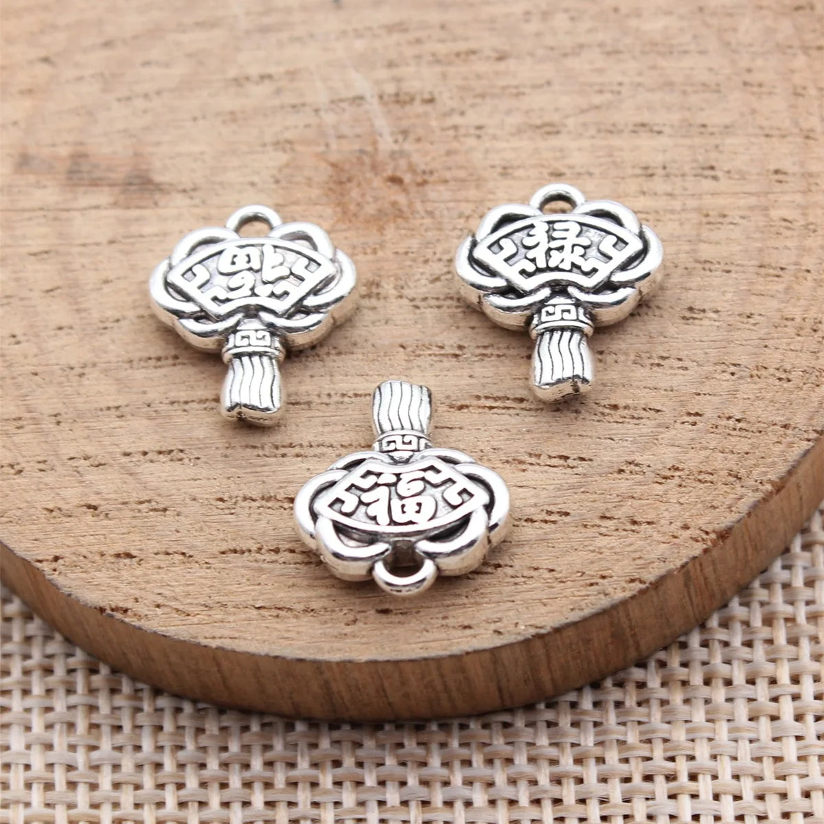 14x13mm 2g Antique Silver Zinc Alloy Lantern Charm Pendant for DIY Necklace Bracelet Making