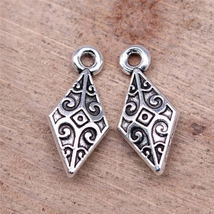 16x7mm 0.72g Multicolor Zinc Alloy Spike Cone Charm Pendant for DIY Necklace Bracelet Jewelry Making