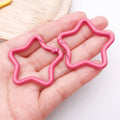 Enamel Zinc Alloy Spring Clasps Style 9451