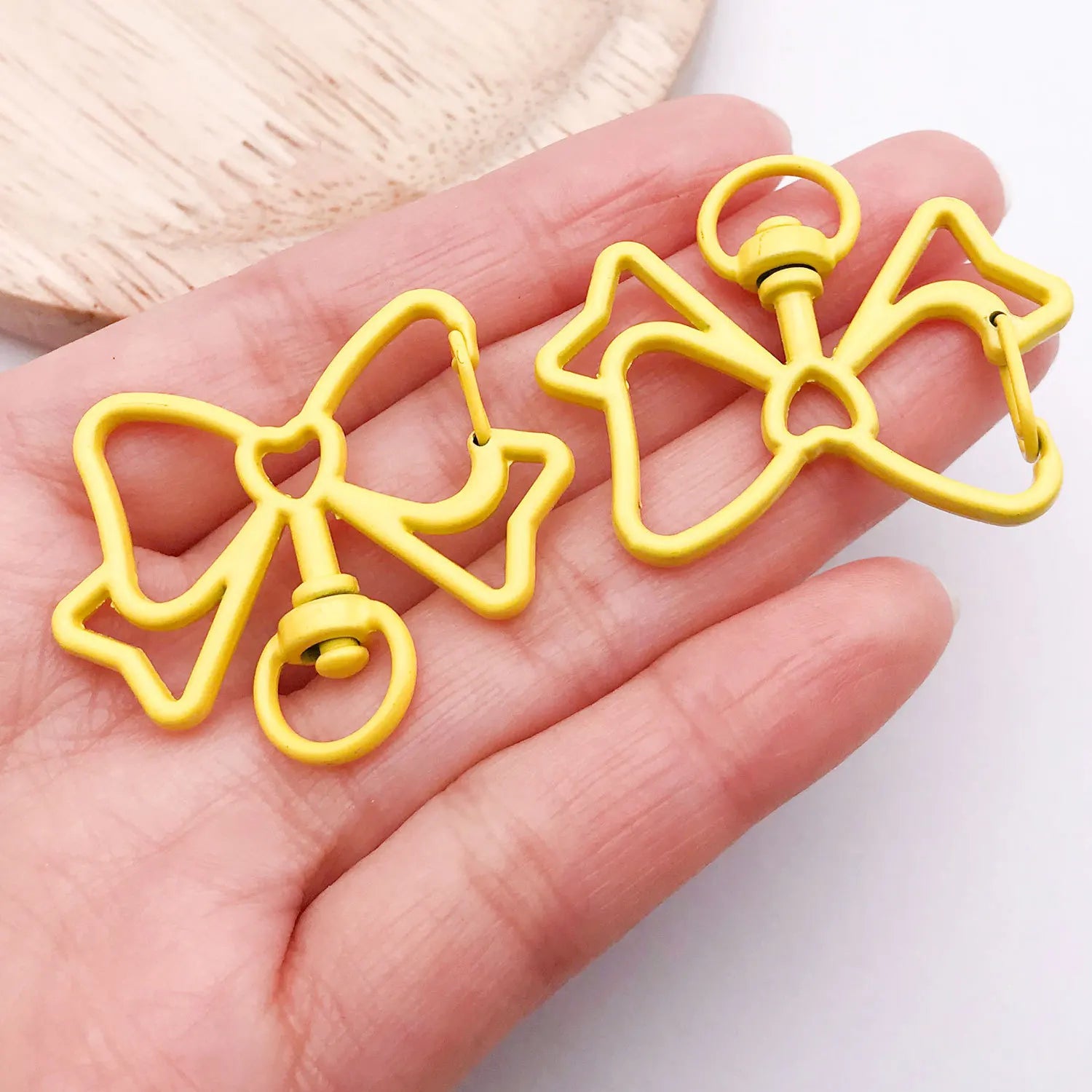 Enamel Zinc Alloy Butterfly Enamel Charm Pendants