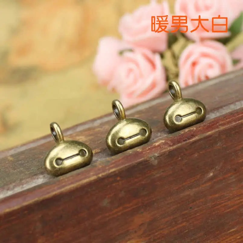 12x11MM Antique Silver Zinc Alloy Baymax Charm Pendant for DIY Necklace Bracelet Jewelry Making