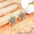 21MM 2478G Antique Silver Zinc Alloy Snowflake Charm Pendant for DIY Necklace Bracelet Jewelry Making