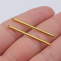 2x41mm 0.8g Multicolor Zinc Alloy Long Bar Charm Pendant for DIY Necklace Bracelet Jewelry Making