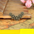 33x19MM Zinc Alloy Lotus Flower Charm Pendant for DIY Necklace Bracelet Jewelry Making