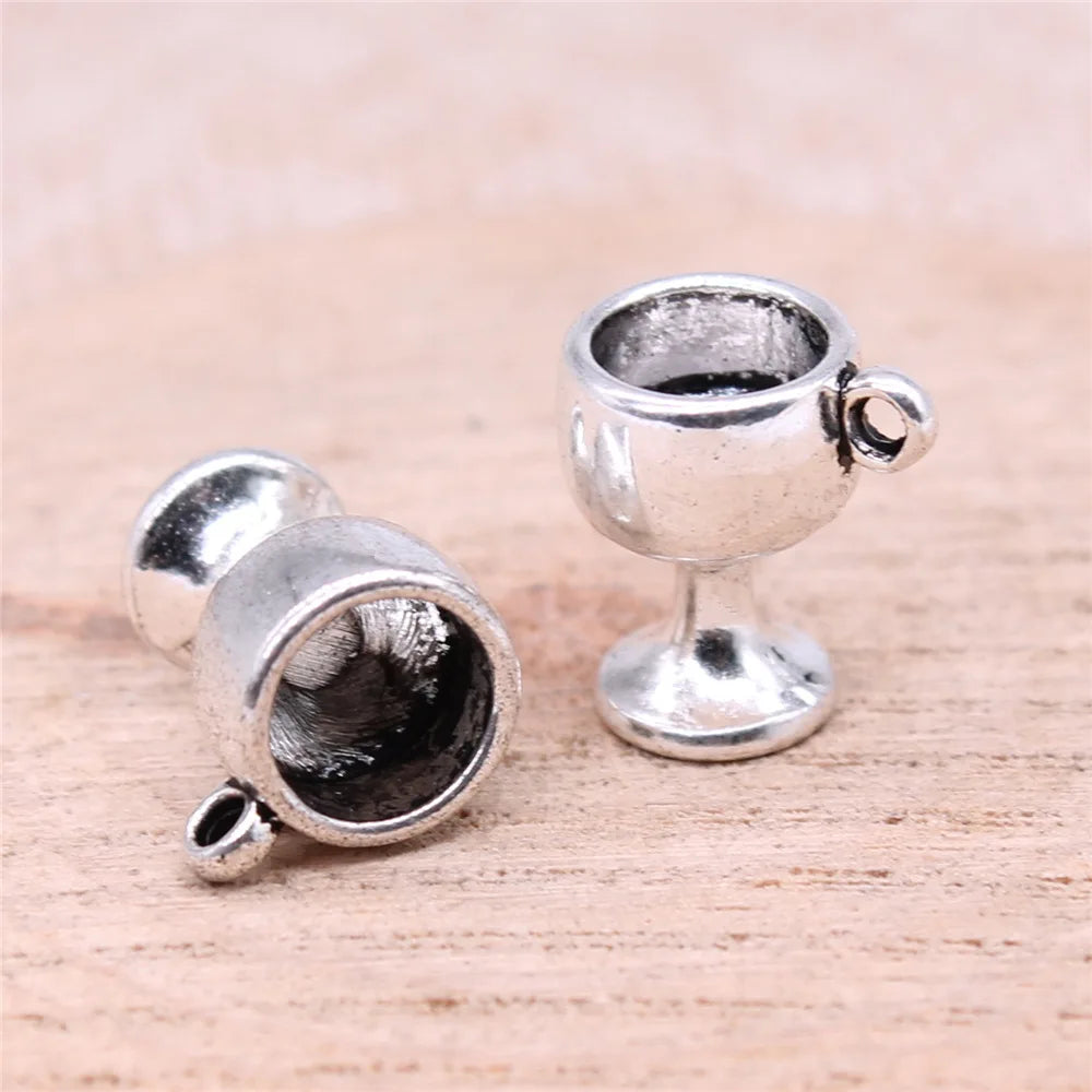 12x13mm 2.3g Zinc Alloy Charm Pendants for DIY Jewelry Accessories