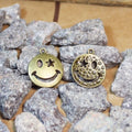 18.5MM Antique Silver Zinc Alloy Smiley Face Charm Pendant for DIY Necklace Bracelet Jewelry Making