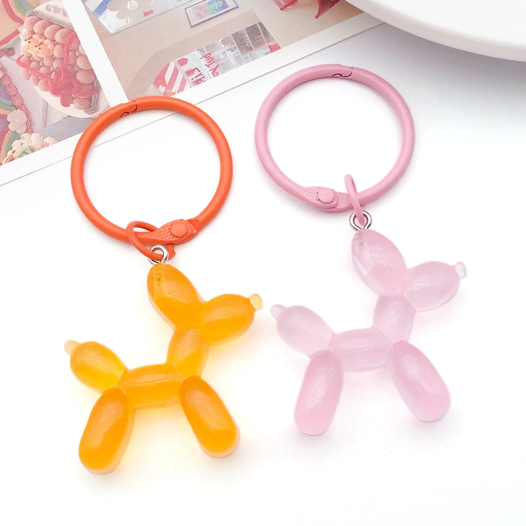 Color Painted Zinc Alloy Round 30mm Key Ring Connector for DIY Keychain Charm Making