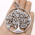 62x81mm 21.7g Multicolor Zinc Alloy Tree of Life Charm Pendant for Necklace Wall Jewelry Making