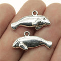 24x11mm 2g Antique Silver Zinc Alloy Seal Charm Pendant for DIY Necklace Bracelet Jewelry Making