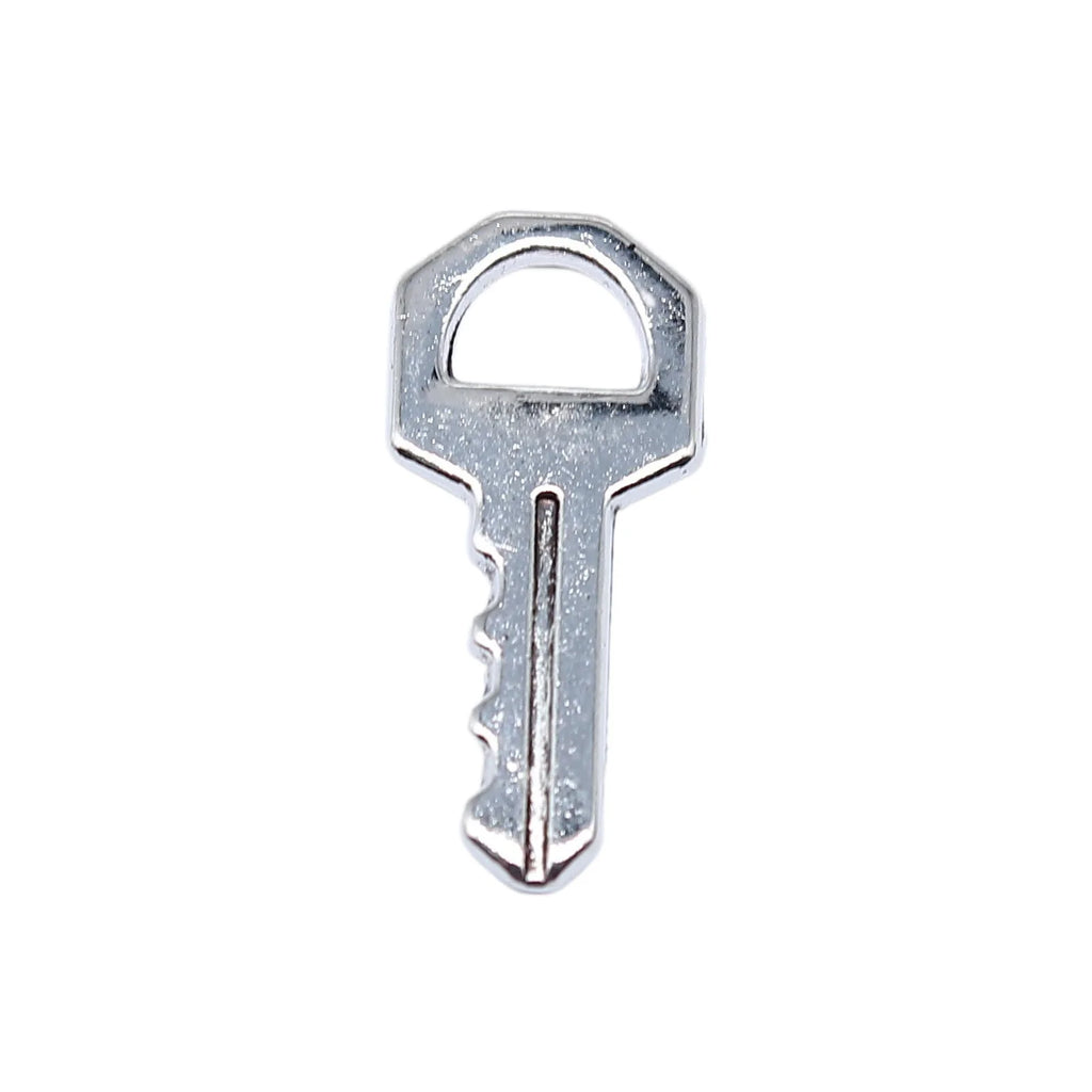 19x9mm 0.8g Antique Silver Zinc Alloy Key Charm Pendant for DIY Necklace Bracelet Jewelry Making
