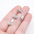 24x7mm 2.3g Antique Silver Zinc Alloy Vintage Telephone Charm Pendant for DIY Jewelry Making