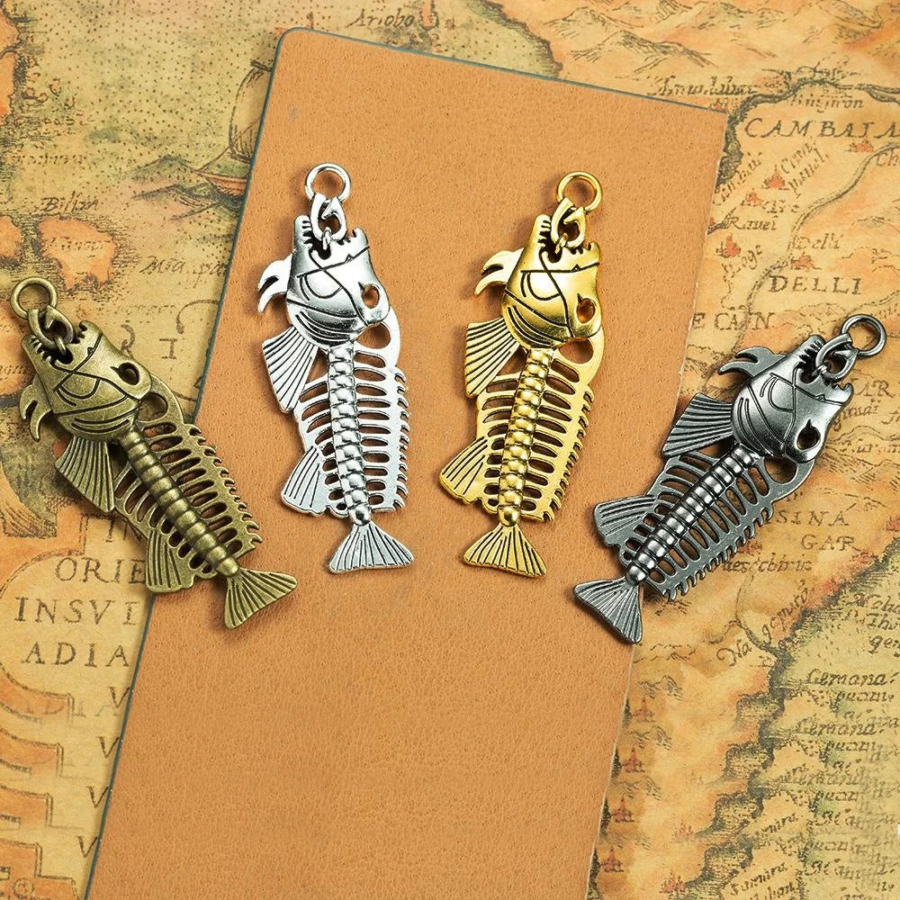 70x23MM Zinc Alloy Goldfish Charm Pendant for DIY Necklace Bracelet Jewelry Making