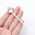 83x23mm 6.6g Multicolor Zinc Alloy Fencing Charm Pendant for Necklace Bracelet DIY Jewelry