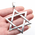 75x59mm 14.8g Multicolor Zinc Alloy Six-Pointed Star Charm Pendant for Necklace Bracelet Making