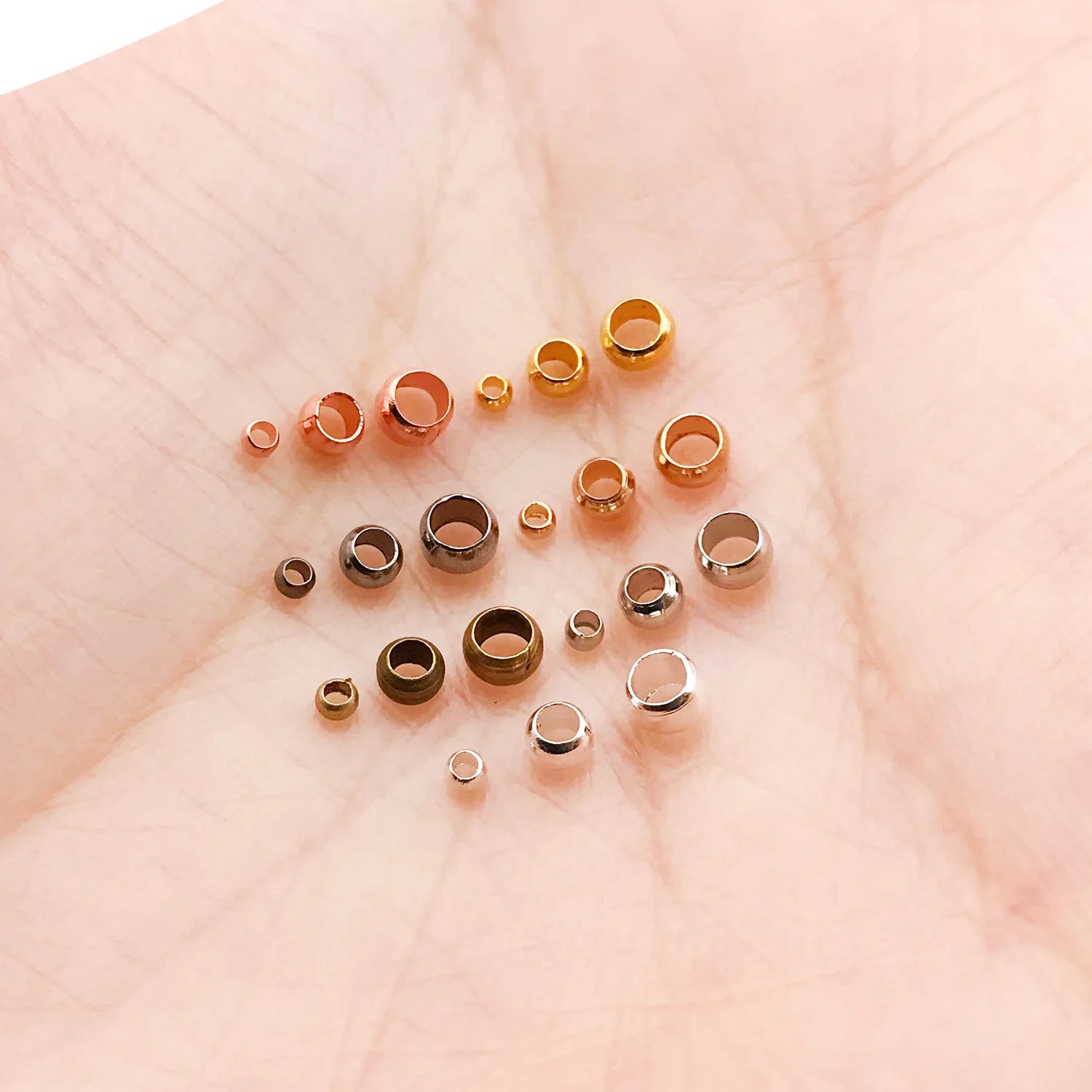 Copper Alloy Positioning Clamp Bead Spacer Bead for Bracelet Necklace Jewelry Making