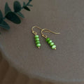 Summer Shell Tassel Drop Earrings Geometric Handmade Vacation Style Commuter Jewelry