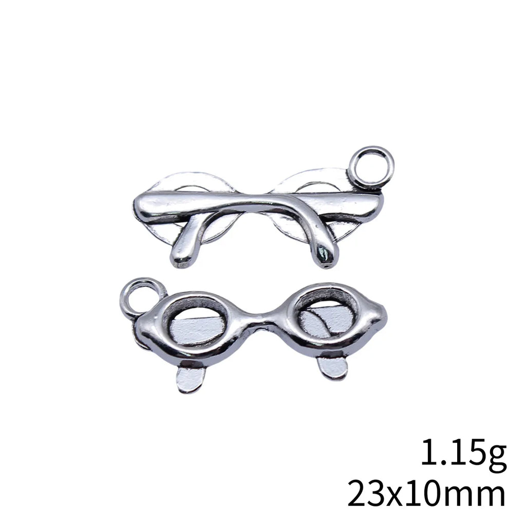 23x10mm 1.15g Zinc Alloy Charm Pendants for DIY Jewelry Accessories
