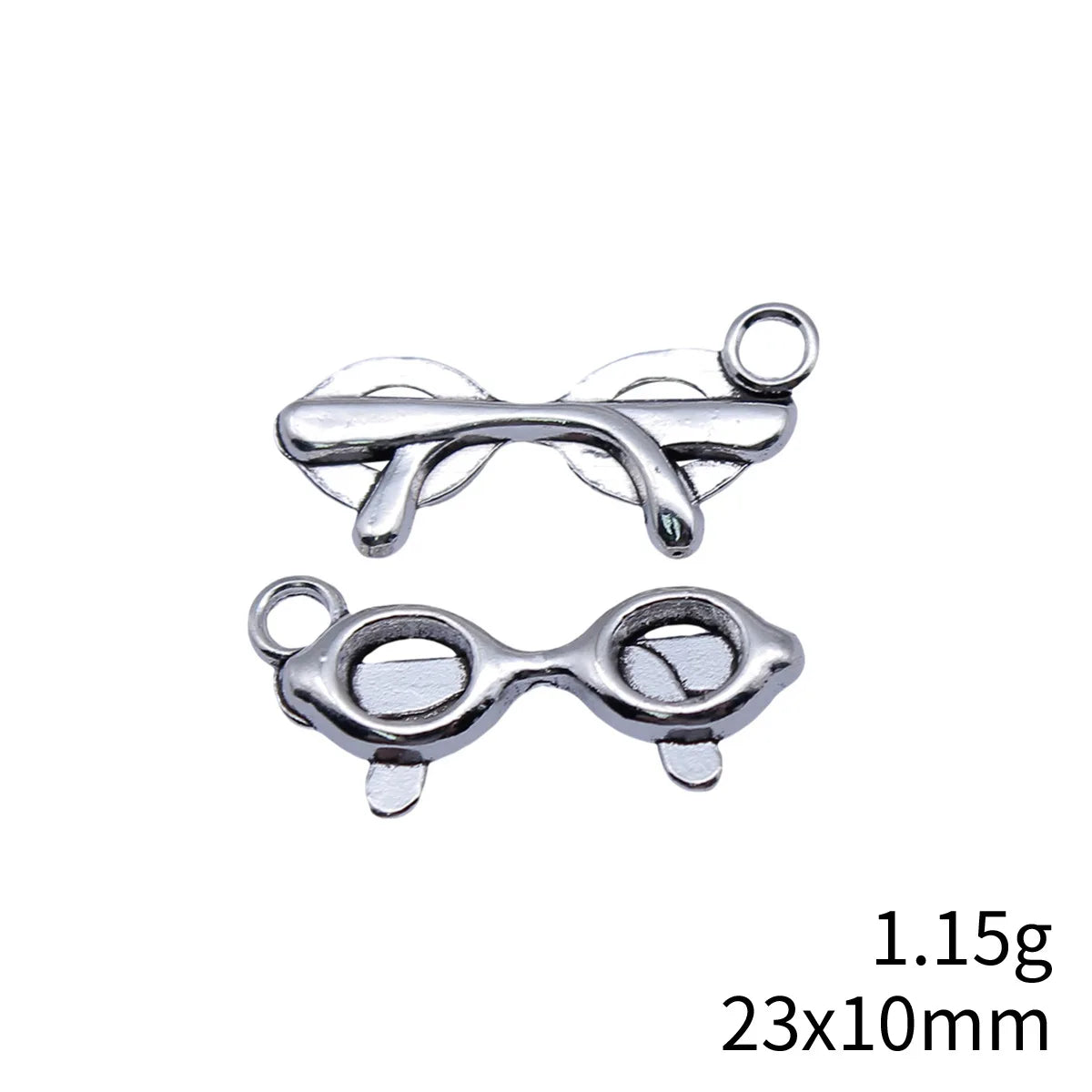 23x10mm 1.15g Zinc Alloy Charm Pendants for DIY Jewelry Accessories