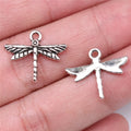 16x19mm 0.7g Multicolor Zinc Alloy Dragonfly Charm Pendant for DIY Necklace Bracelet Jewelry Making