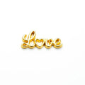 21x10MM Zinc Alloy Letter Heart Charm Pendant for DIY Necklace Bracelet Jewelry Making