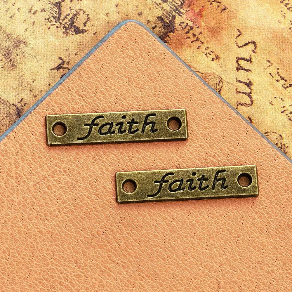 26x6MM Zinc Alloy Charm Pendant for DIY Necklace Bracelet Jewelry Making