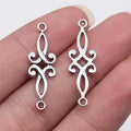 29x9mm 0.7g Multicolor Zinc Alloy Link Connector Charm for DIY Bracelet Necklace Jewelry Making