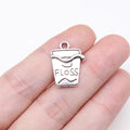19x14mm 2.5g Antique Silver Zinc Alloy Dental Floss Charm Pendant for DIY Dentist Theme Jewelry Making