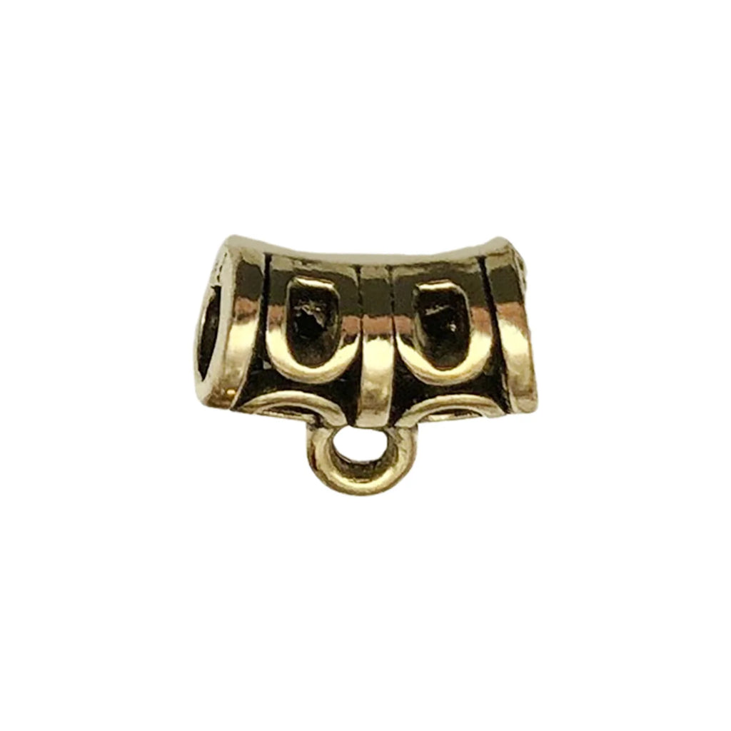 Antique Gold Zinc Alloy three way tube Connector Beads spacer beads for DIY bracelets