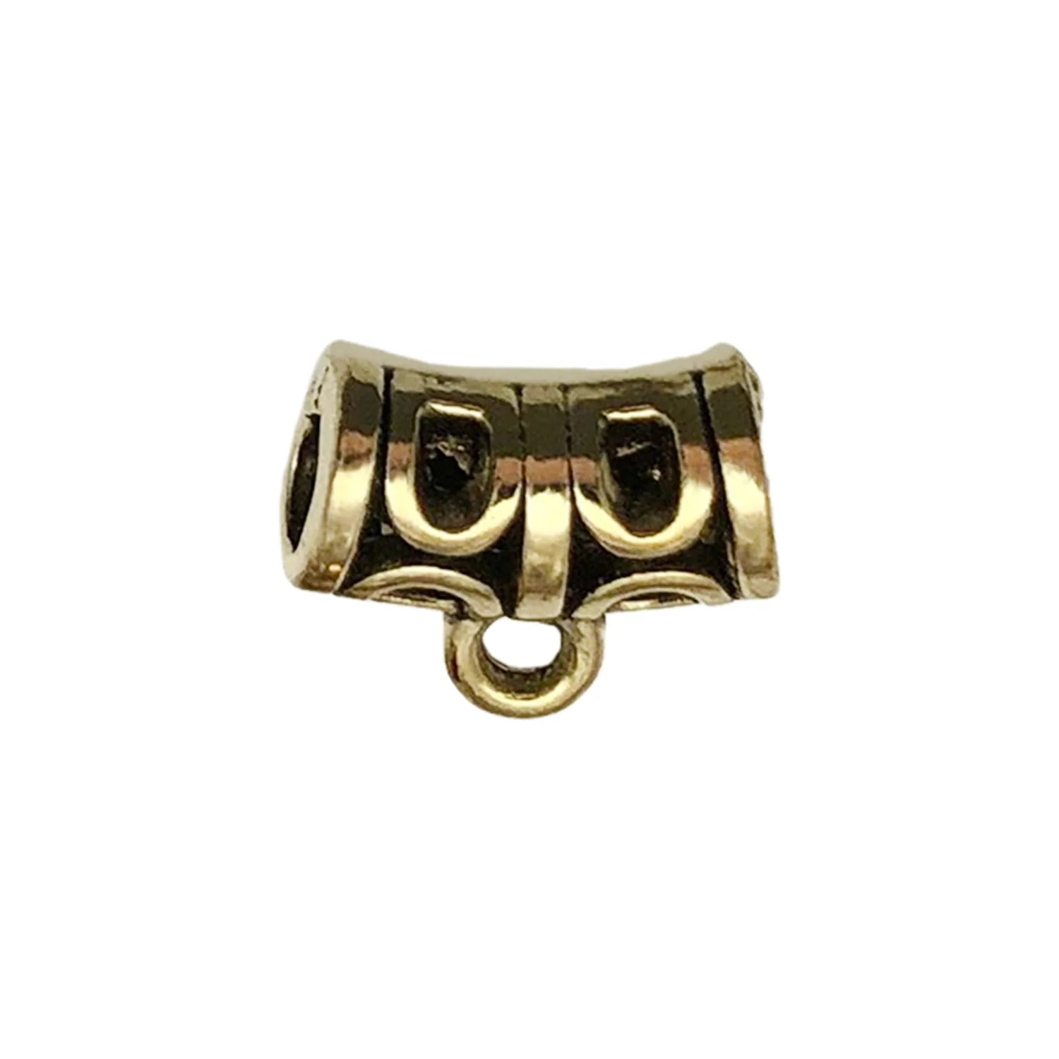 Antique Gold Zinc Alloy three way tube Connector Beads spacer beads for DIY bracelets