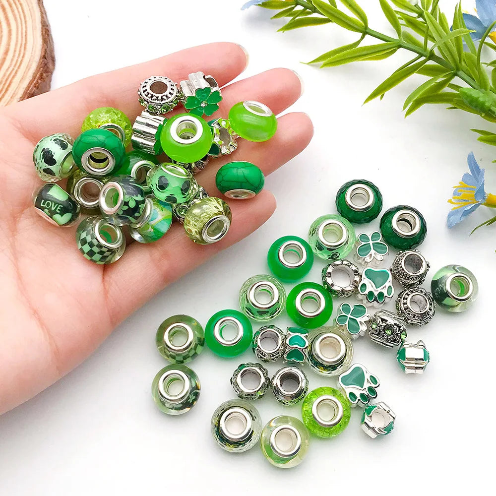 Acrylic Resin Bead Charm Pendants Style 2332