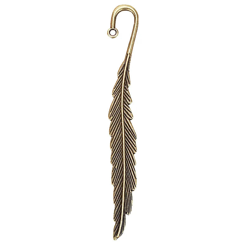 116x14MM Zinc Alloy Feather Charm Pendant for DIY Necklace Bracelet Jewelry Making