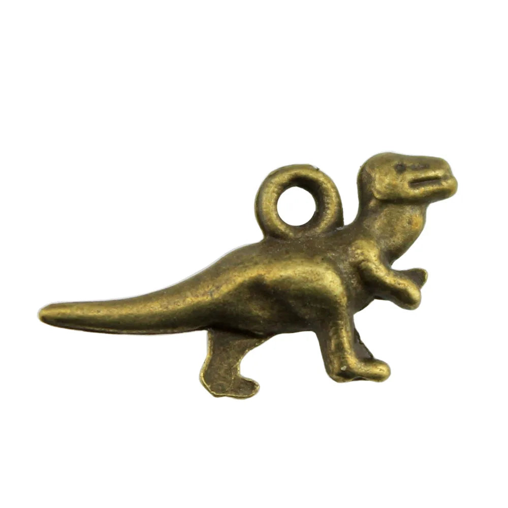 20x12mm 1.2g Multicolor Zinc Alloy Dinosaur Charm Pendant for DIY Necklace Bracelet Jewelry Making