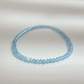 Premium Sparkling Crystal Round Bead Bracelet Geometric Minimalist Luxury Style