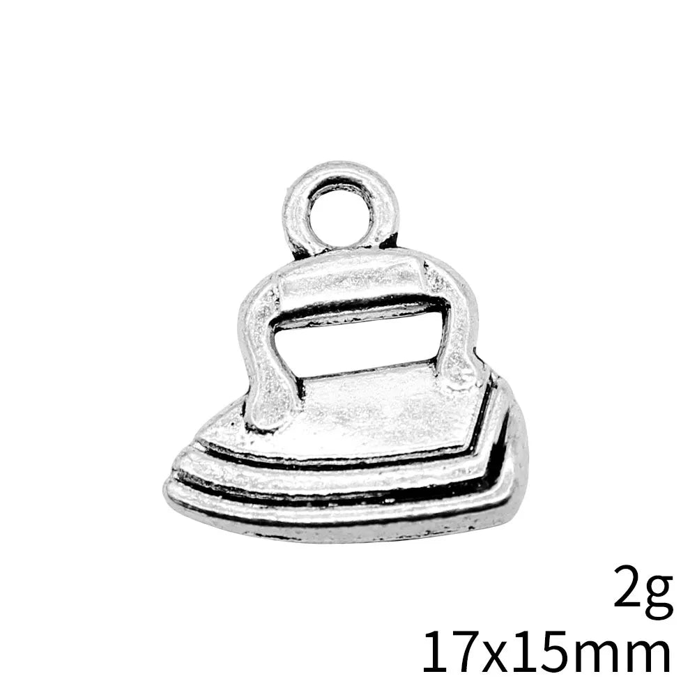 17x15mm 2g Zinc Alloy Charm Pendants for DIY Jewelry Accessories