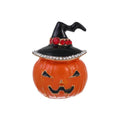 Cute Halloween Enamel Pumpkin Witch Hat Brooch With Rhinestones Alloy Lapel Pin Corsage Gift Accessory