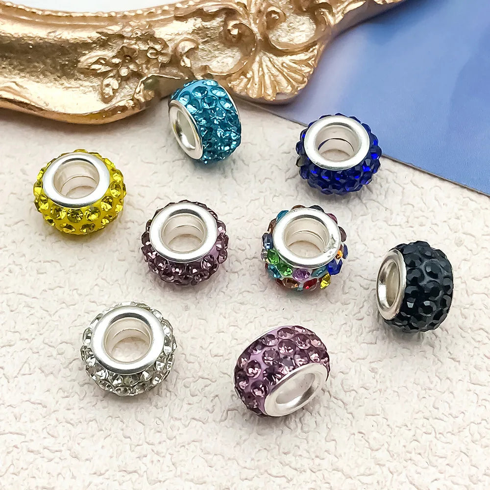Resin Round Beads Style 6105