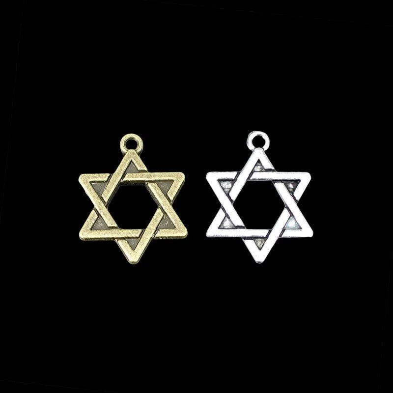 18MM Antique Silver Zinc Alloy Charm Pendant for DIY Necklace Bracelet Jewelry Making