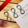 31x13MM Antique Silver Zinc Alloy Number Charm Pendant for DIY Necklace Bracelet Jewelry Making