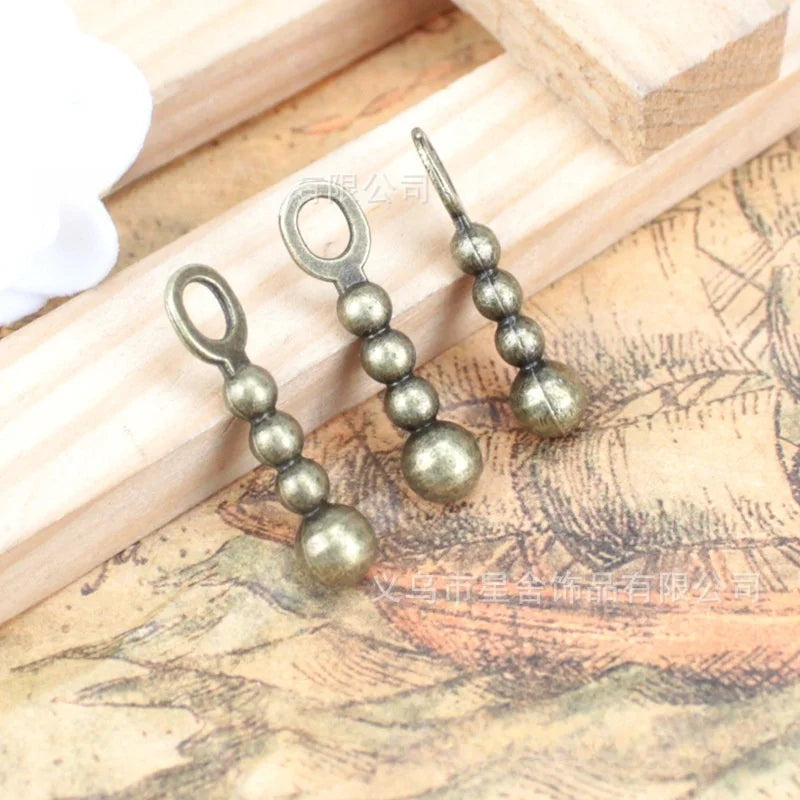 24x6MM Antique Silver Zinc Alloy Bone Charm Pendant for DIY Necklace Bracelet Jewelry Making