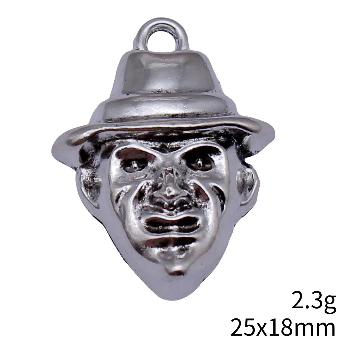 25x18mm 2.3g Antique Silver Zinc Alloy Hat Person Charm Pendant for DIY Necklace Bracelet Accessories