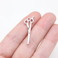 30x12mm 0.77g Antique Silver Zinc Alloy Scissors Charm Pendant for DIY Sewing Theme Jewelry Making
